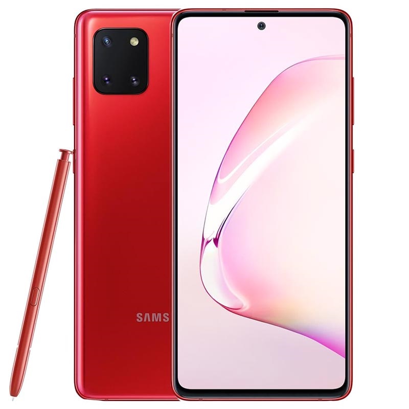 samsung note 10 lite aura red