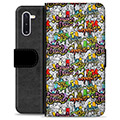 Samsung Galaxy Note10 Premium Wallet Case - Graffiti