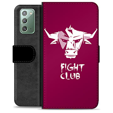 Samsung Galaxy Note20 Premium Wallet Case - Bull