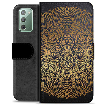 Samsung Galaxy Note20 Premium Wallet Case - Mandala