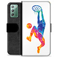 Samsung Galaxy Note20 Premium Wallet Case - Slam Dunk