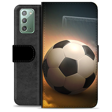 Samsung Galaxy Note20 Premium Wallet Case - Soccer