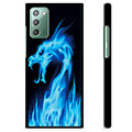 Samsung Galaxy Note20 Protective Cover - Blue Fire Dragon