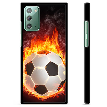 Samsung Galaxy Note20 Protective Cover - Football Flame