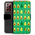 Samsung Galaxy Note20 Ultra Premium Wallet Case - Avocado Pattern