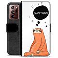 Samsung Galaxy Note20 Ultra Premium Wallet Case - Slow Down