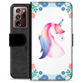 Samsung Galaxy Note20 Ultra Premium Wallet Case - Unicorn