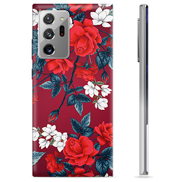 Samsung Galaxy Note20 Ultra TPU Case - Vintage Flowers