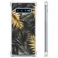 Samsung Galaxy S10 Hybrid Case - Golden Leaves