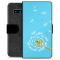 Samsung Galaxy S10+ Premium Wallet Case - Dandelion