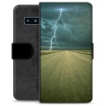 Samsung Galaxy S10 Premium Wallet Case - Storm