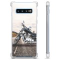 Samsung Galaxy S10+ Hybrid Case - Motorbike