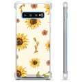 Samsung Galaxy S10+ Hybrid Case - Sunflower