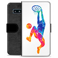 Samsung Galaxy S10+ Premium Wallet Case - Slam Dunk