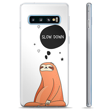 Samsung Galaxy S10+ TPU Case - Slow Down