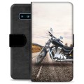 Samsung Galaxy S10 Premium Wallet Case - Motorbike