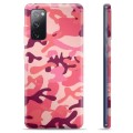 Samsung Galaxy S20 FE TPU Case - Pink Camouflage