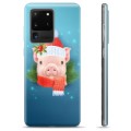 Samsung Galaxy S20 Ultra TPU Case - Winter Piggy