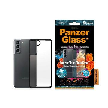Samsung Galaxy S21 5G PanzerGlass ClearCase Antibacterial Case - Black / Clear