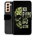 Samsung Galaxy S21+ 5G Premium Wallet Case - No Pain, No Gain