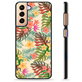 Samsung Galaxy S21+ 5G Protective Cover - Pink Flowers