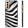 Samsung Galaxy S21+ 5G Protective Cover - Zebra