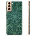 Samsung Galaxy S21+ 5G TPU Case - Green Mandala