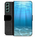 Samsung Galaxy S22+ 5G Premium Wallet Case - Sea