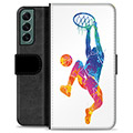 Samsung Galaxy S22+ 5G Premium Wallet Case - Slam Dunk