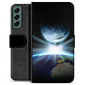 Samsung Galaxy S22+ 5G Premium Wallet Case - Space