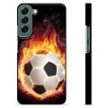 Samsung Galaxy S22+ 5G Protective Cover - Football Flame