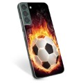 Samsung Galaxy S22+ 5G TPU Case - Football Flame