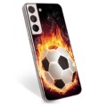 Samsung Galaxy S22 5G TPU Case - Football Flame