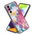 Samsung Galaxy S23 FE Stylish Ultra-Slim TPU Case - Rainbow Rhombus