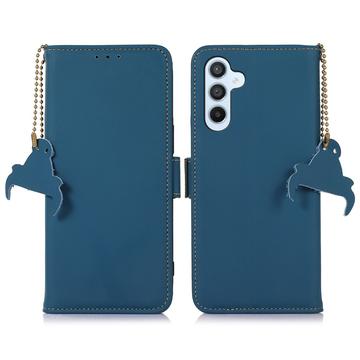 Samsung Galaxy S23 FE Wallet Leather Case with RFID - Blue