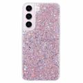 Samsung Galaxy S23 Glitter Flakes TPU Case - Pink