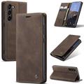 Samsung Galaxy S24 Caseme 013 Series Wallet Case - Coffee