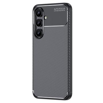 Samsung Galaxy S24 FE Beetle Carbon Fiber TPU Case - Black