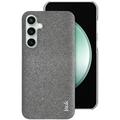 Samsung Galaxy S24 FE Imak Ruiyi Hybrid Case - Carbon Fiber - Light Grey