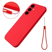 Samsung Galaxy S24 FE Liquid Silicone Case - Red