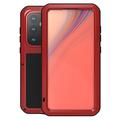 Samsung Galaxy S24 FE Love Mei Powerful Hybrid Case - Red