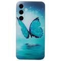 Samsung Galaxy S24 FE Stylish Ultra-Slim TPU Case - Blue Butterfly