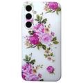 Samsung Galaxy S24 FE Stylish Ultra-Slim TPU Case - Rose Flower