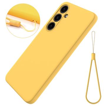 Samsung Galaxy S24 Liquid Silicone Case - Yellow