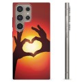 Samsung Galaxy S24 Ultra TPU Case - Heart Silhouette