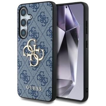 Samsung Galaxy S25 Guess 4G Big Metal Logo Hybrid Case