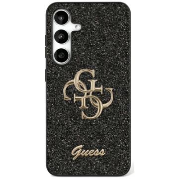 Samsung Galaxy S25 Guess Fixed Glitter 4G Metal Logo Case