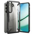 Samsung Galaxy S25 Ringke Fusion X Hybrid Case - Black / Clear