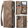 Samsung Galaxy S25 Ultra Caseme 008 2-in-1 Multifunctional Wallet Case - Brown