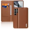 Samsung Galaxy S25 Ultra Dux Ducis Hivo Wallet Leather Case - Brown